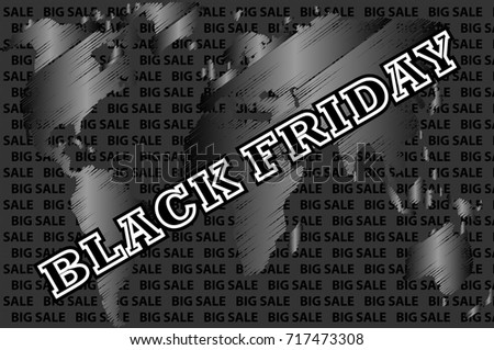 Map of the world - black friday, Abstract vector - black friday sale - background