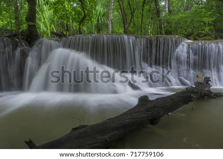 waterfall khanchanaburi Thailand