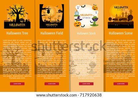 Halloween Banner Concept