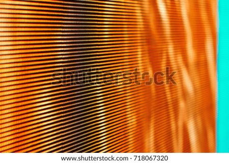 Blurred LED screen closeup. Bright abstract background ideal for any design                                                                                            