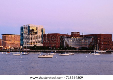 Boston and river