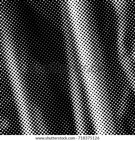 Ink Print Distress Background . Halftone Dots Grunge Texture. Black and white vector illustration.