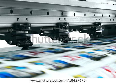 large printer format inkjet workinglarge printer format inkjet working.