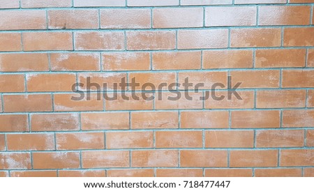 Background of old vintage brick wall texture  for background.