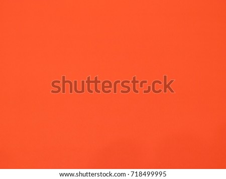 Smooth dark orange paper