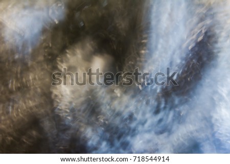 Abstract foggy metallic reflection texture