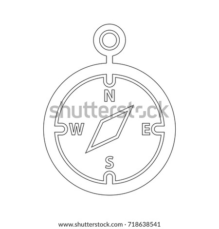orientation compass icon