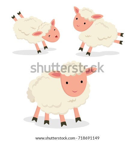 Little lamb Royalty-Free Stock Photo #718691149