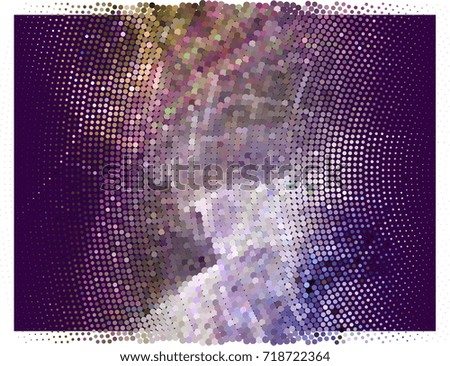 Abstract background. Spotted halftone effect. Vector clip art