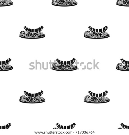 A set of various delicious fruits. Fruit single icon in black style bitmap symbol stock illustration web.