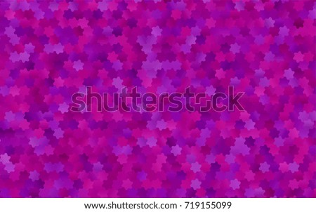 Light Purple vector abstract textured polygonal background. Brand-new blurry hexagonal design. Pattern can be used for background.