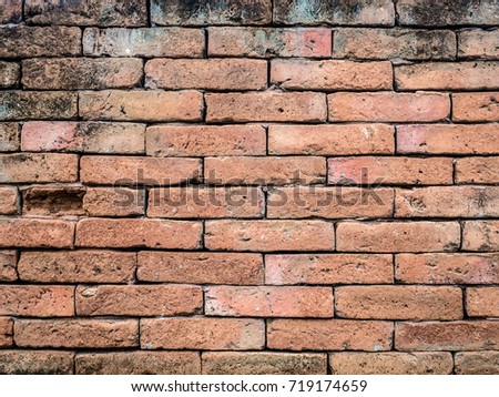 Background image Red brick wall
