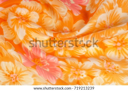 Texture, pattern. Cloth - silk chic floral background.  Floral Watercolor, Surface Pattern Design, Watercolor Floral Pattern, Pink Peony, White Rose, Red Tulip, Anemone Flowers, Surface Pattern Design