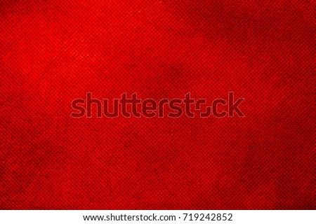 Designed grunge red canvas texture background. Royalty-Free Stock Photo #719242852