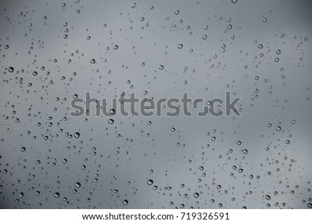 Abstract Raindrops Background Texture