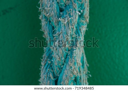 rope is thick. photo for your design. strong thread. strong weaving