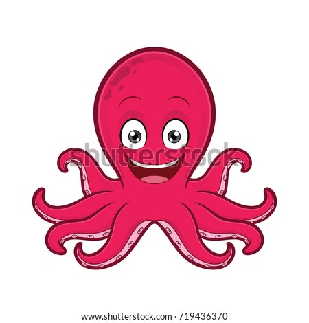 Smiling octopus