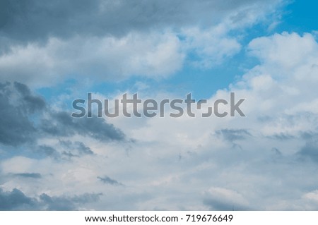 closeup of cloudy sky texture