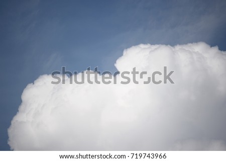 Cloud on sky
