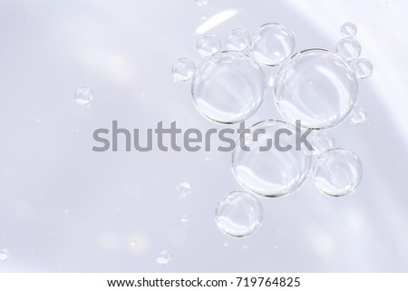 group of bubbles in abstract background Royalty-Free Stock Photo #719764825