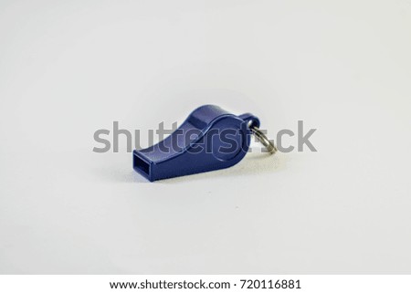Whistle isolated object white background game