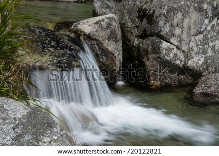 Tatra National Park, Slovakia, Waterfalls of the Cold Brook