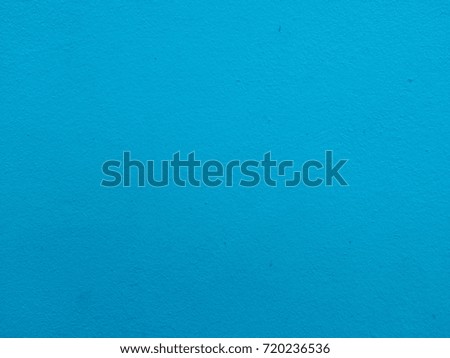 Blue concrete wall for backdrop texture