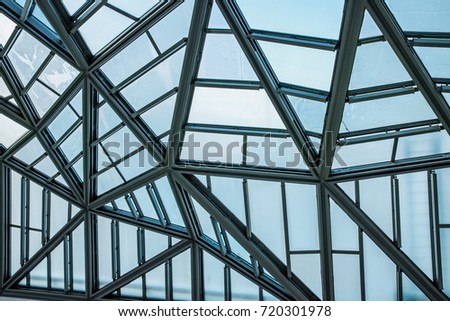 construction of roof are made of mirror