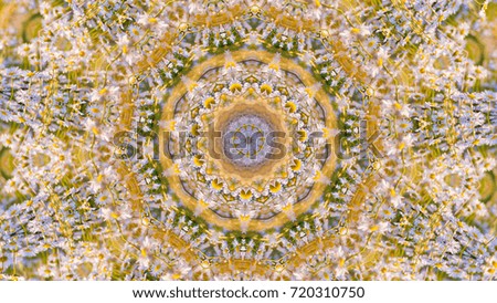 Abstract kaleidoscope background. Seamless kaleidoscope texture. Unique kaleidoscope design.
