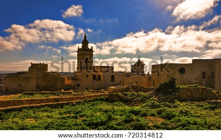 Citadella in Rabat Gozo Royalty-Free Stock Photo #720314812