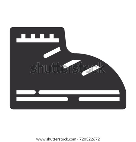 Basketball Shoes Pictogram Icon