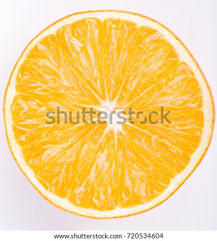 frozen orange slice