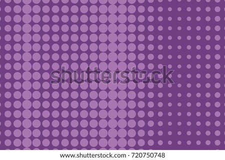 Abstract monochrome halftone pattern. Comic background. Dotted backdrop with circles, dots, point. Design element for web banners, posters, cards, wallpapers, sites. Purple, lilac color
