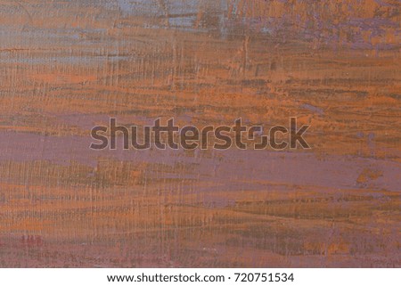 Abstract painting. Oil paints. Brown colors. High resolution photo.