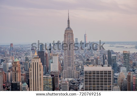 Landscape New York Royalty-Free Stock Photo #720769216
