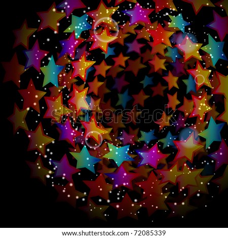 Abstract star background.