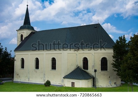 Church Bozi Dar, Czech Republic