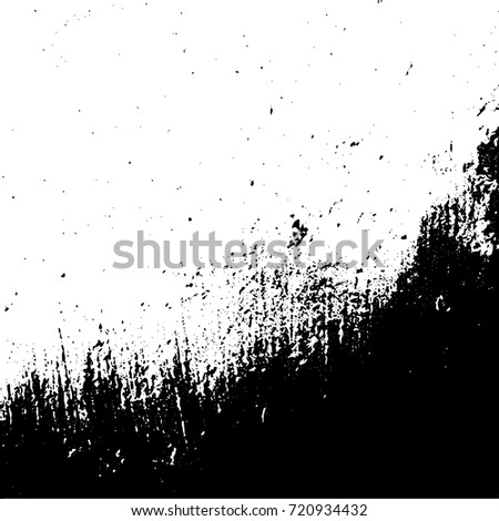 Black-white grunge vector background