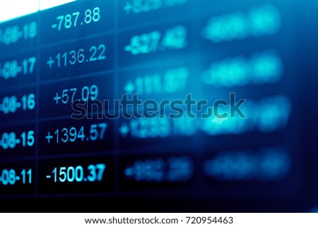 Stock market chart. Business graph background. Forex trading business concept in color