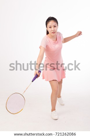 badminton girl
