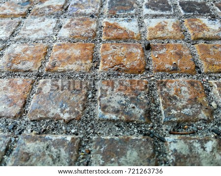 old rusty tile
