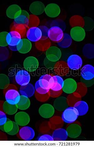 blurred abstract background lights, beautiful Christmas