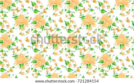 floral pattern seamless vectors