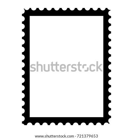 postage stamp vector