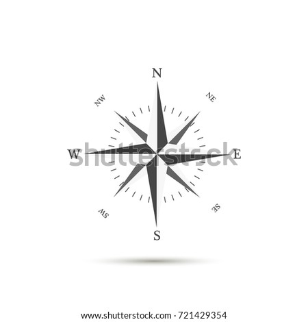Compass logo for web design