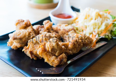 Deep Fried Chicken Nuggets, Japanese Fried Chicken.