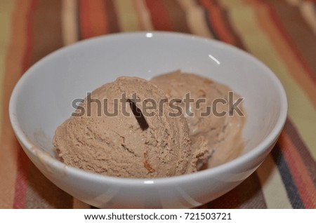 Home-made ice-cream