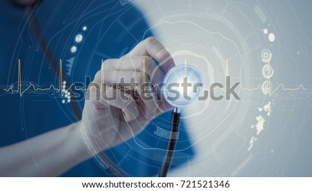 Medical technology concept. Royalty-Free Stock Photo #721521346