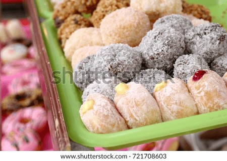 donuts at street food