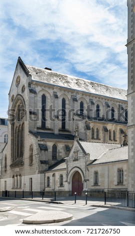 Catholic school. Nantes, France.


